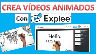 🎬 Como Crear Vídeos Animados Con EXPLEE Tutorial en español 2017 [upl. by Roshan]