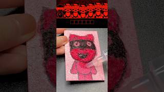 I drew VURR the Fox from Incredibox Abgerny with a Magic Sponge Eraser sprunki incredibox art [upl. by Rabi]