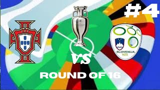 Portugal vs Slovenia EURO 24 Round of 16 Match 4 [upl. by Genesia]