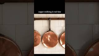 copper oxidizing in real time [upl. by Koppel]