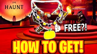 HOW TO GET LAYERED HALLOWEEN NECKLACE IN THE HAUNT EVENT Roblox [upl. by Wiley]