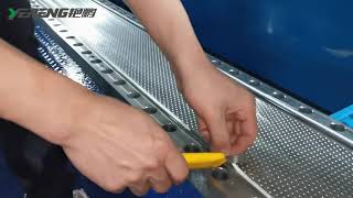 how to install the spinneret of spunbond nonwoven fabric making machine The first paragraph [upl. by Darom]