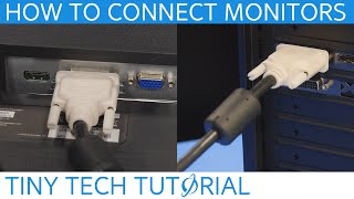 How amp Where to Connect Your Monitors [upl. by Finbar]