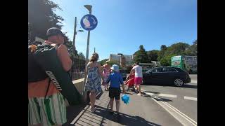 HAZELWOOD HOLIDAY PARK TO DAWLISH WARREN TRAIN STATION [upl. by Nwahsel114]