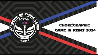 Chorégraphie Star Wars ASL Reims Game In Reims 2024 [upl. by Eutnoj600]