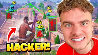 Spelen met GROOTSTE FORTNITE HACKER van NEDERLAND😱 [upl. by Nesyt635]