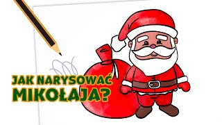 JAK NARYSOWAĆ MIKOŁAJA 🎅✏️ [upl. by Dloreg]