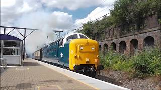 Best of the Class 55 quotDelticquot in Scotland with Thrash [upl. by Jeralee936]