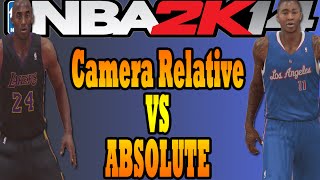 NBA 2k14 Next Gen  Camera Relative vs Absolute  2K15 Teaser Thoughts [upl. by Einrae28]