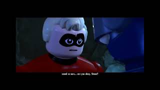 The Incredibles 2004 Mr Incredible meets Gazerbeam HD [upl. by Jadd164]