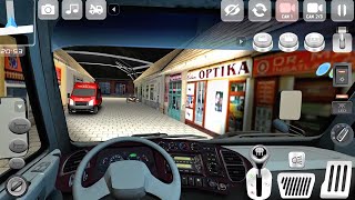 Minibus Driving Through the Wooden Bridge  Minibus Simulator Vietnam  Android Gameplay [upl. by Anehsat88]