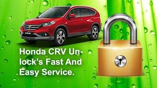 How To Find Honda CRV Radio Code Using Serial No [upl. by Felisha]