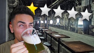 I Tested the Worst 1Star Bar in Eastern Europe [upl. by Olfe980]