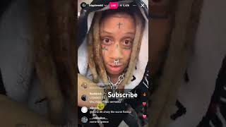 Trippie Redd IG Live today music rap trending shorts [upl. by Nairb]