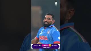 Mohammed Shamis sensational matchwinning spell against England at CWC23 🤩cricket [upl. by Albion]