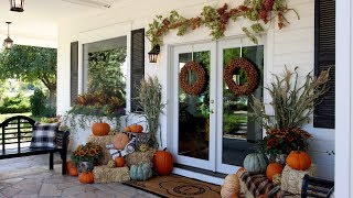 Decorating for Fall 😍🍂🍁 Garden Answer [upl. by Sirehc]