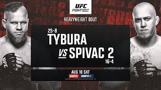 UFC VEGAS 95 LIVE TYBURA VS SPIVAC 2 LIVESTREAM amp FULL FIGHT NIGHT COMPANION [upl. by Aleinad540]