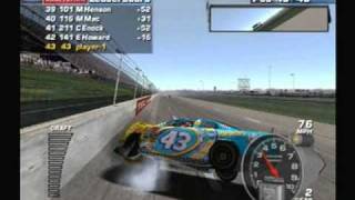 Nascar Dirt to Daytona Crash Fest [upl. by Farrell]