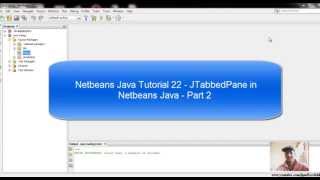 Java Swing Tutorial 22  JTabbedPane in Netbeans Java  Part 2 [upl. by Larissa]