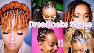 ♥️💯80  Stylish New Dreadlocks Styles For Women  Best 2024 Short Medium amp Long Locs Styles 🔥🎄 [upl. by Ardnossak429]