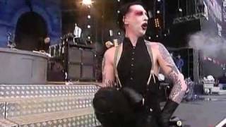 01  Marilyn Manson  Rock AM Ring 2003  Thaeter and Disposable Teens [upl. by Llertnauq509]