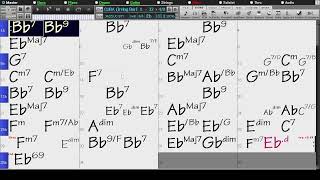 BACKING TRACK  CUBA Irving Berlin Eb 180 BPM SWING [upl. by Imekawulo620]