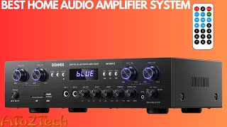 🎶🏡THE BEST HOME AUDIO STEREO AMPLIFIER SYSTEM OF 2023  Top 5 Stereo Amps for Audio Connoisseurs [upl. by Sheng]