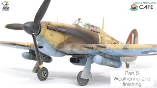 Arma Hobby Hawker Hurricane MkIIc 148 Part 5 Weathering [upl. by Seow]