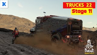 Dakar Desert Rally  2022 Trucks Battle de Baar Stage 11 [upl. by Notsew]