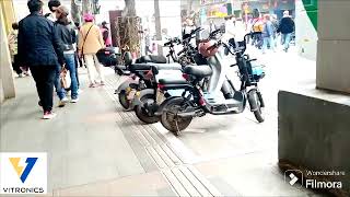 VITRONICS VLOG Whats it like to park your ebike in Guangzhou City China Free parking 😍 [upl. by Sandra987]