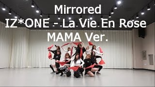 MirroredIZONE  La Vie En Rose 2018 MAMA Ver [upl. by Elton]