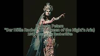 Roberta Peters quotDer Hölle Rachequot The Queen of the Nights Aria 1967 Mozart Die Zauberflöte [upl. by Nicolai]