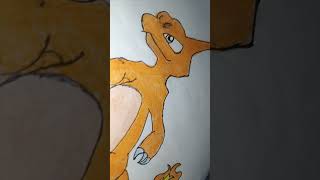 The Best Charmeleon Pokemon Drawing shorts youtubeshorts art drawing pokemon video [upl. by Johppa]