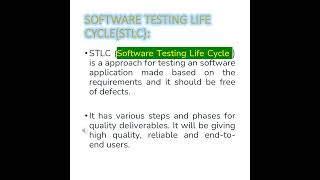 Test Life Cycle Stages  Testing  Tutorial  Testing Labs A to Z Shrts 2 [upl. by Lathan]