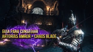 DARK SOULS 3 COMO CONSEGUIR EL SET DEL CABALLERO LOBO Y LA HOJA DEL CAOS [upl. by Guinevere]