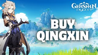 How to Buy Qingxin in Genshin Impact 2024 [upl. by Zeitler]