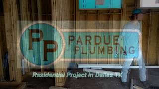 Residential Plumbing  Townhomes Project in Dallas TX [upl. by Setarcos327]