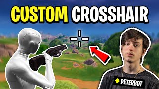 How To Get Custom Crosshair in Fortnite Used By Pros [upl. by Sirraj]