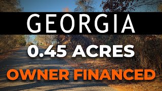 Land for Sale 045 Acres in GA [upl. by Allehs859]