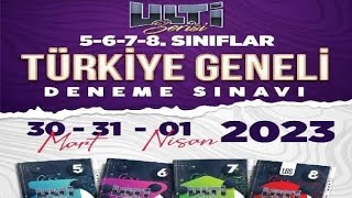 5 6 7 8 SINIF LGS BES ULTİ 2023 TÜRKİYE GENELİ DENEME SINAVI CEVAP ANAHTARI NE ZAMAN  YORUMLAR [upl. by Airreis]