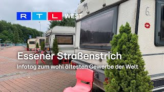 Essener Straßenstrich Infotag zum wohl ältesten Gewerbe der Welt  RTL WEST 03062024 [upl. by Yenduhc986]