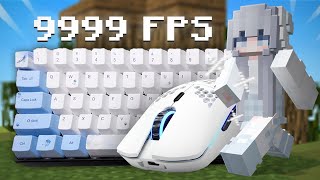 Keyboard  Mouse Sounds with handcam  Hypixel Bedwars ASMR [upl. by Barrow]