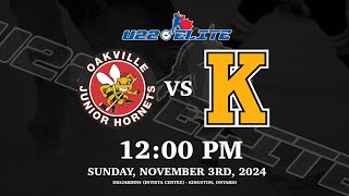 Oakville Jr Hornets vs Kingston Junior [upl. by Briano]