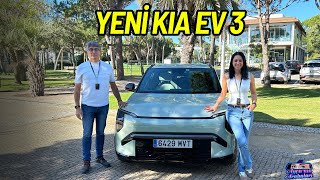 Yeni Kia EV 3  772 Km Menzil  Ulaşılabilir Elektrikli B SUV [upl. by Hgiel]