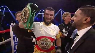 Beterbiev Knockouts Gvozdyk in the 10th to Win 2nd Title  Highlights [upl. by Eannej]