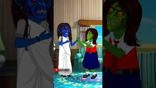 Choti Chudail Ne Bhoot Ke Sath Dance Kiya 😍🤣☺️ Kajal Bhoot trending cartoon [upl. by Ledif426]