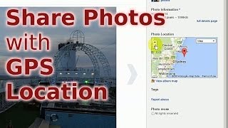 Share Photos with GPS Location [upl. by Nevear468]