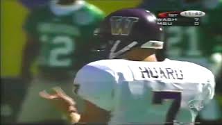 December 25 1997 Aloha Bowl  25 Michigan State vs 21 Washington [upl. by Marissa564]