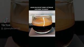 Liquid Goldcoffee espresso barista drink food fyp [upl. by Uzia]