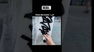 Graffiti Tagging REBEL graffiti shorts [upl. by Amahs]